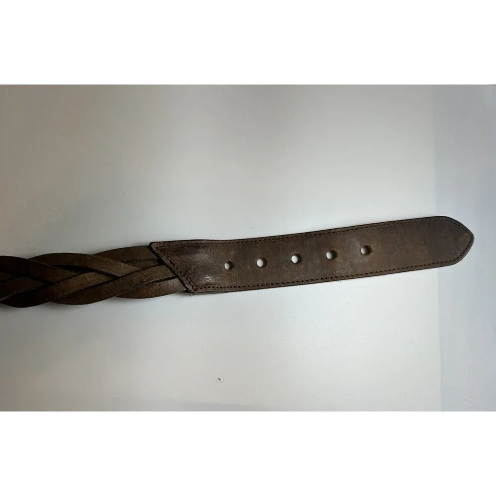 HARLEY-DAVIDSON MEN FULL GRAIN COWHIDE LEATHER BROWN BELT 98481-95VM S 28/30